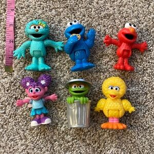 Sesame Street Figures Character Playset